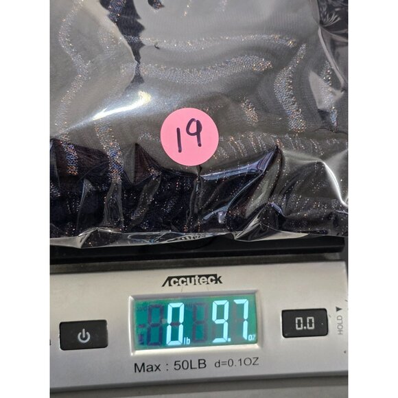 Tory Burch Women's Blue Shimmer Peplum Sweater Long Sleeve Wool Blend Size S NWT - Picture 10 of 10